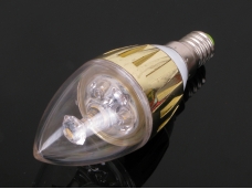 Energy Saving 3 LED Light Bulb (Golden)